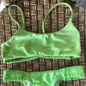 Neon Green San Lorenzo Bikini Set